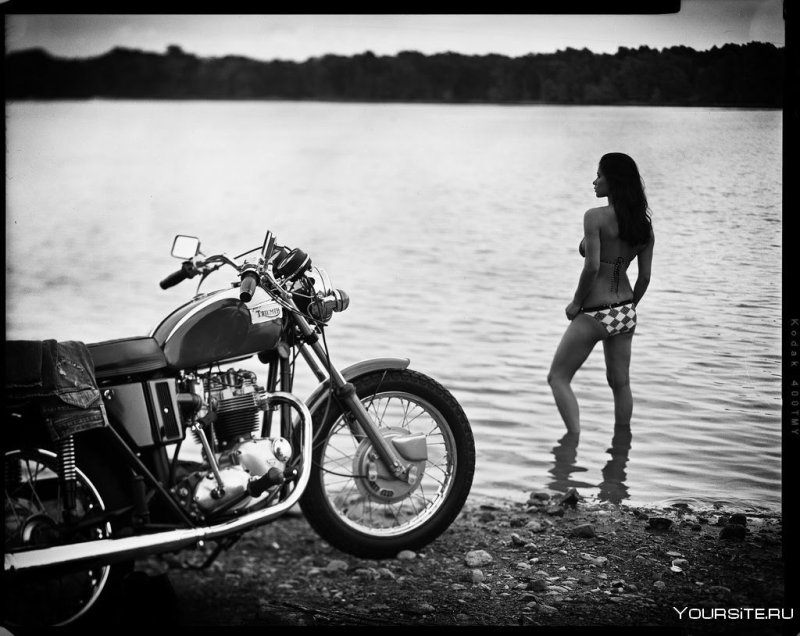 Мото девушки