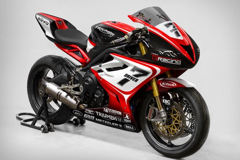 Triumph Daytona 675 TT Isle man