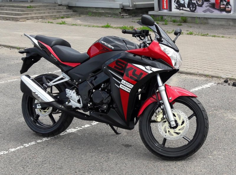 Мотоцикл Racer SKYWAY rc300cs
