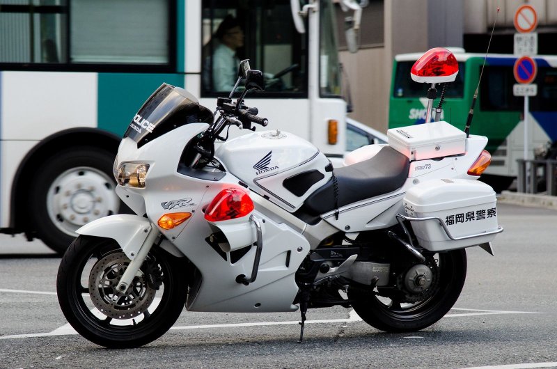 Honda VFR 800 Interceptor Police