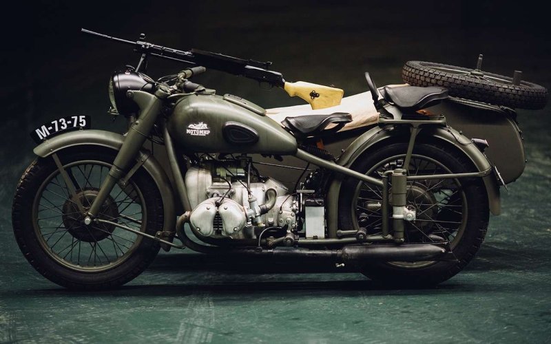 Мотоцикл 1947 Советский