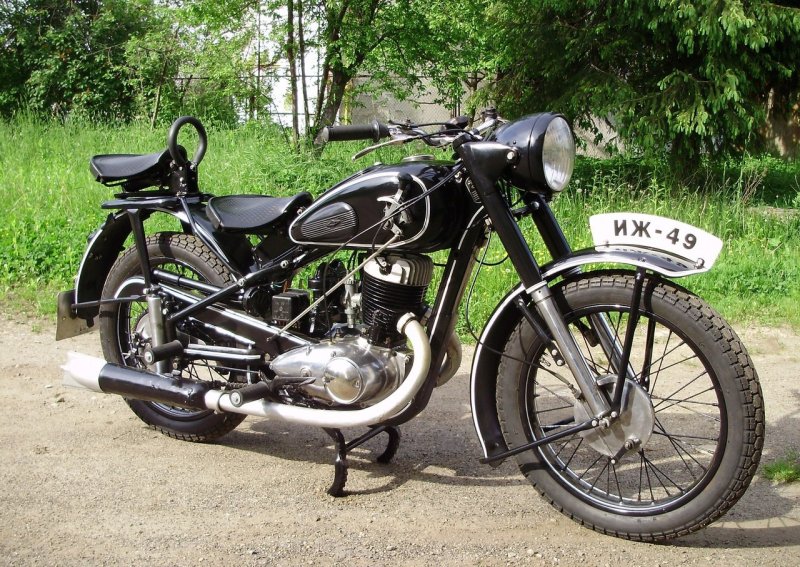 Советские мотоциклы ИЖ 49
