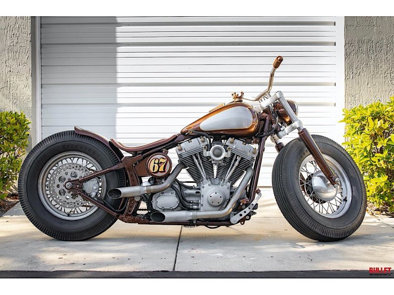 Мотоцикл чоппер из Неудержимых