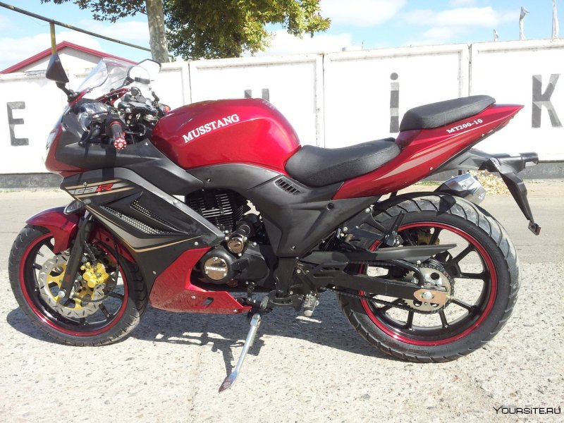 Мотоцикл Musstang mt200-10