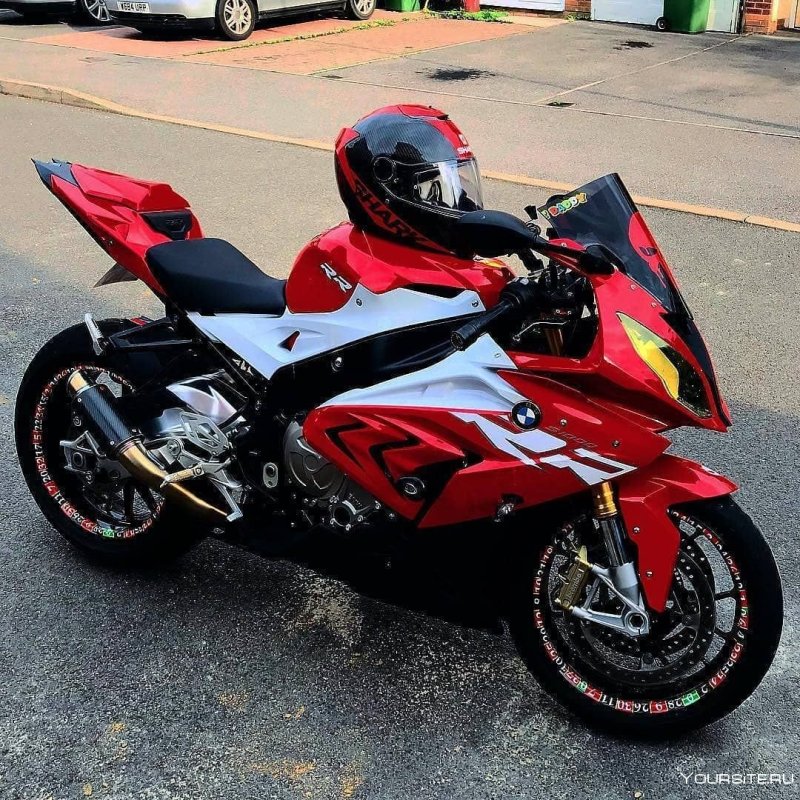 BMW s1000rr красный