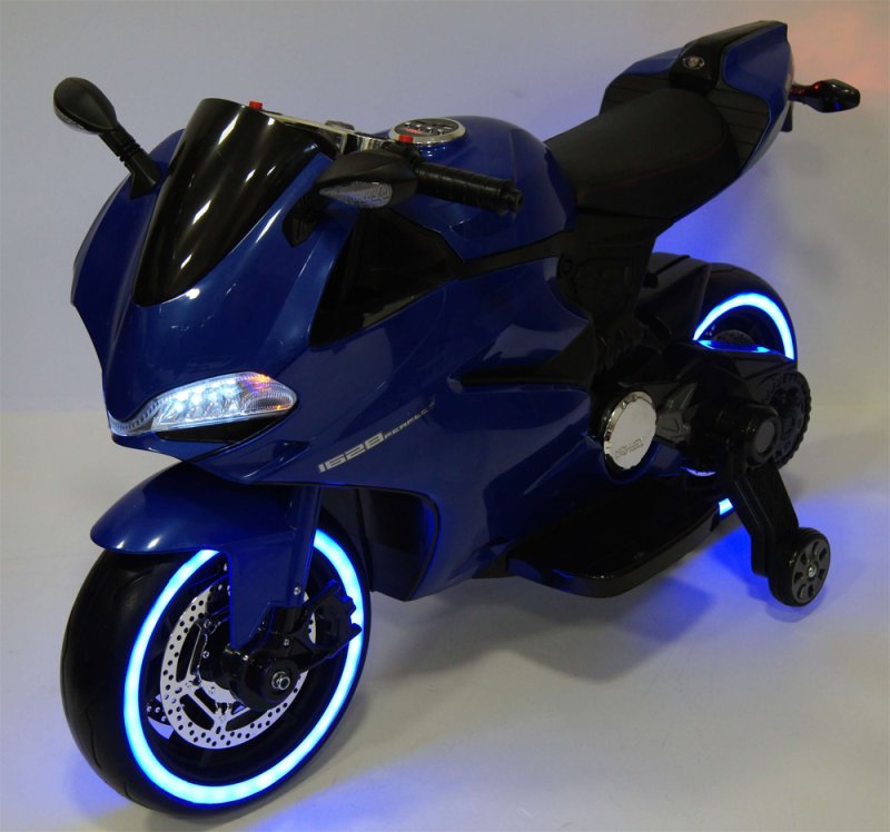 Мотоцикл a001aa синий