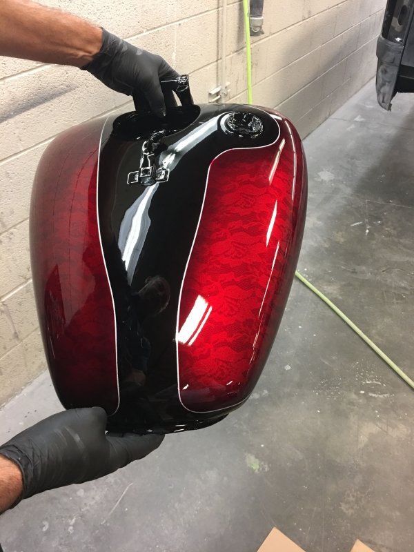 Черный Кэнди мотоцикл