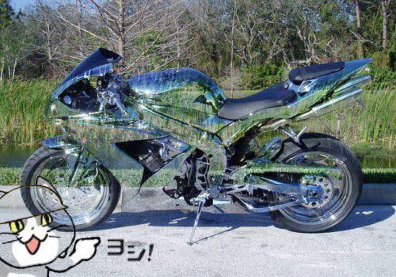 Хромированная Ямаха р 1