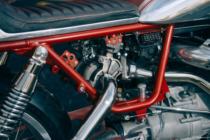 Турбированный Урал мотоцикл