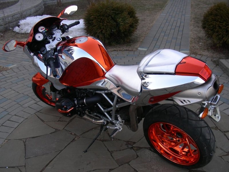 Покраска мотоцикла