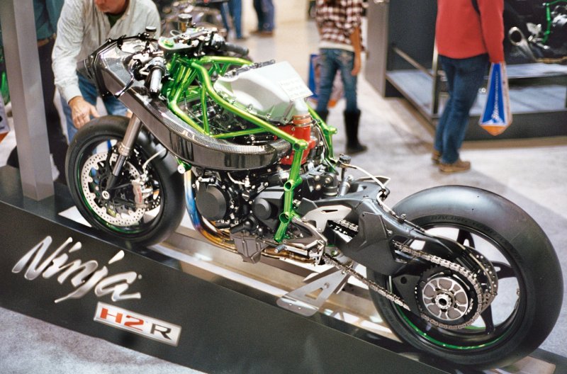 Турбина мотоцикла Кавасаки h2 r