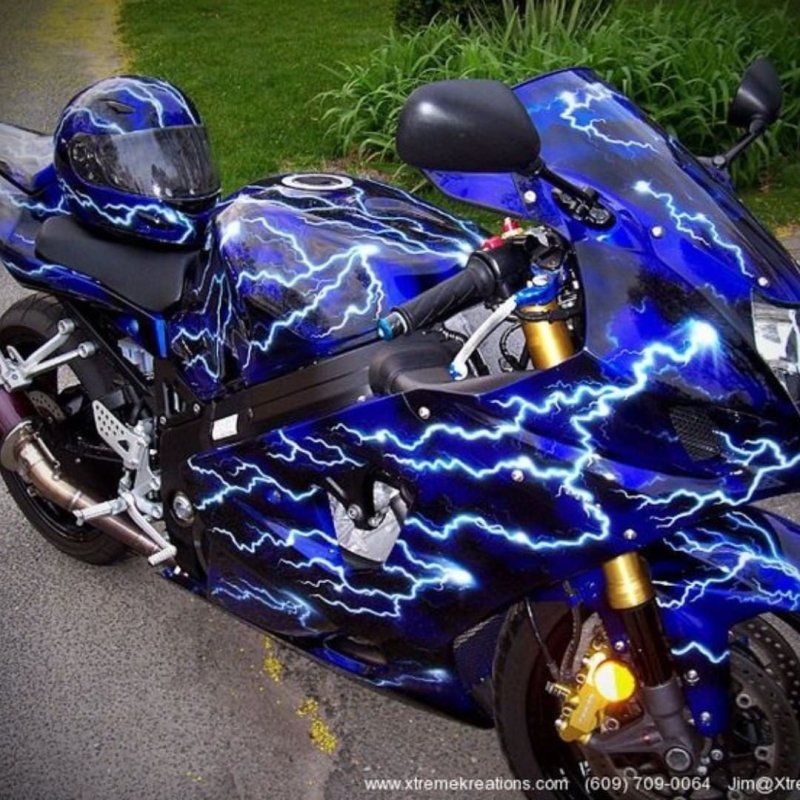 Разрисованные мотоциклы