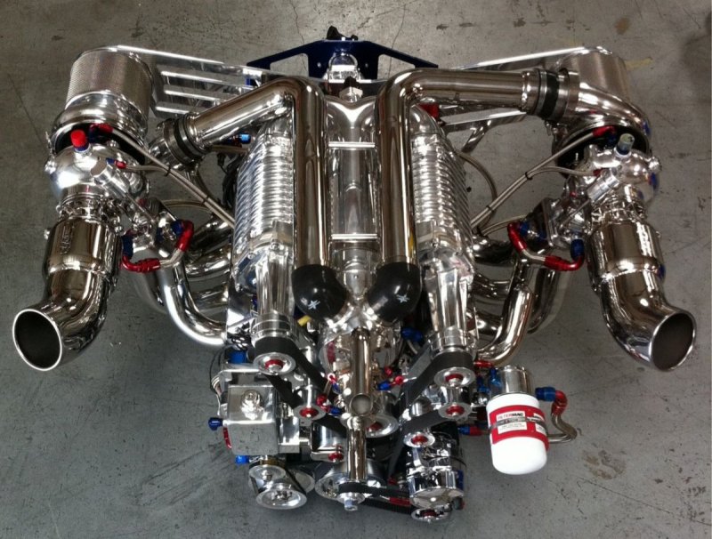 V8 Twin Turbo Supercharged