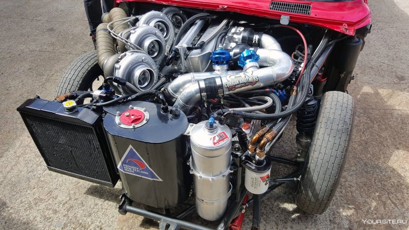 Engine Quad Turbo