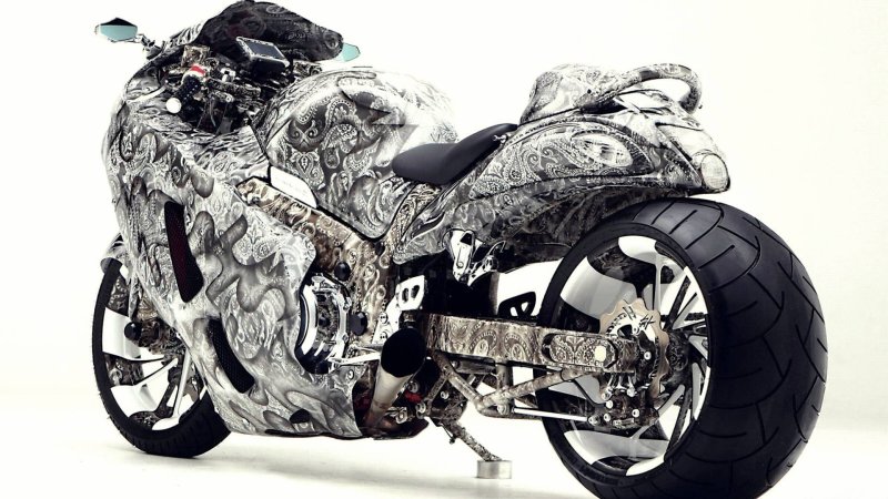 Мотоцикл Suzuki Hayabusa кастом