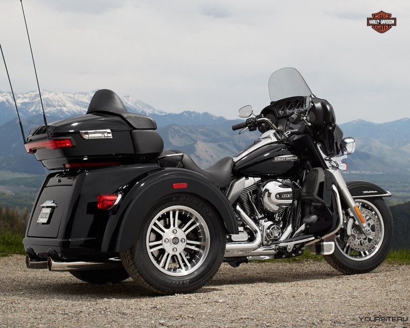 Трёхколёсный мотоцикл Harley Davidson