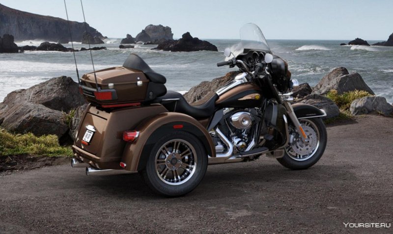 Трёхколёсный мотоцикл Harley Davidson