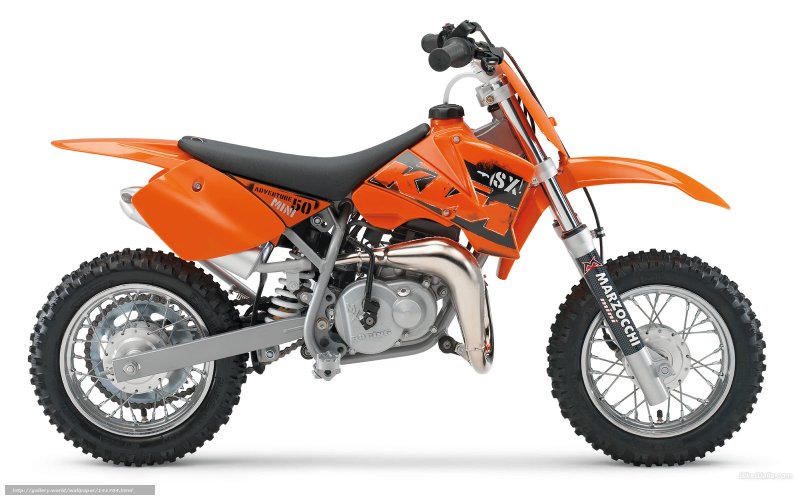 Мотоциклы KTM для 10 лет на бензине