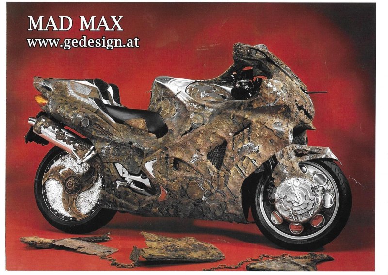 Ржавый мотоцикл