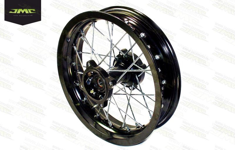 Обод передний 21" (1,60-r21 d=15mm) алюминий/красный xr250