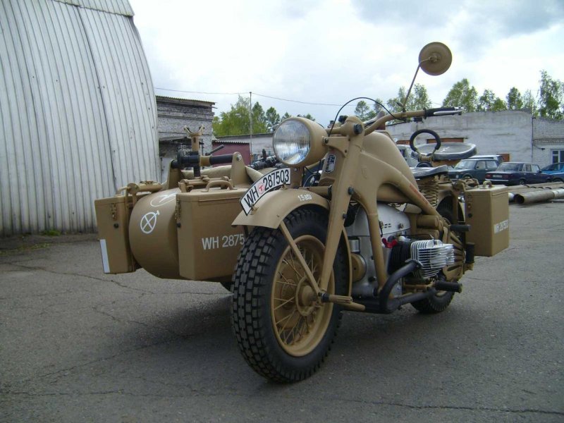 Мотоцикл цундап КС 750
