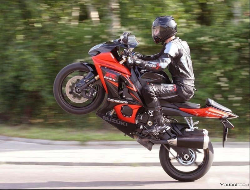 Вилли на мотоцикле