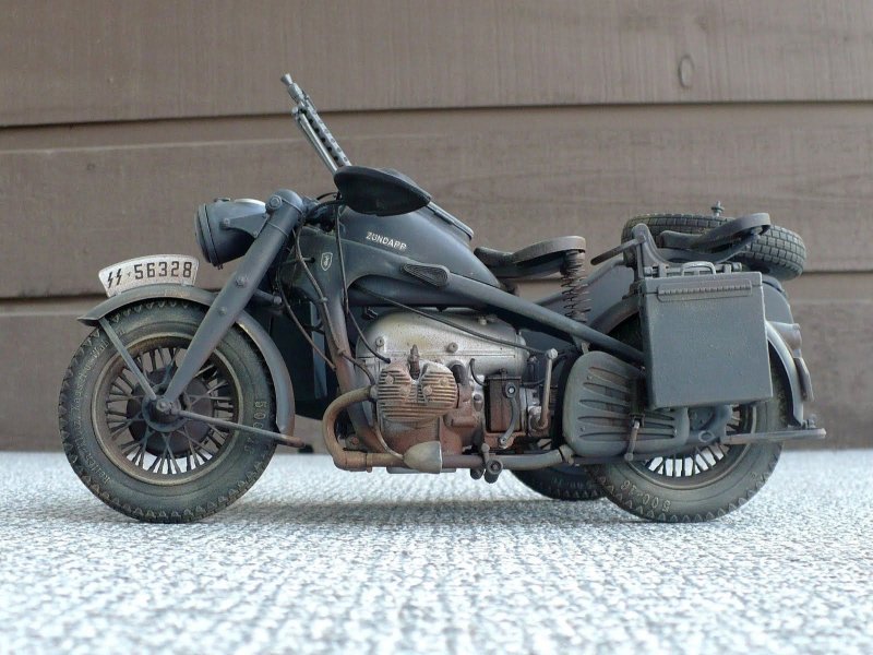 Немецкий мотоцикл Zundapp KS-750