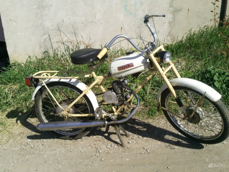 Газовый мопед Рига 13