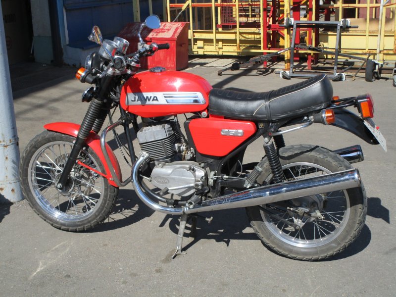 Ява мотоцикл 80х