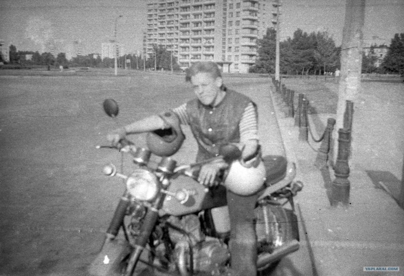 Мотоциклисты СССР рокеры