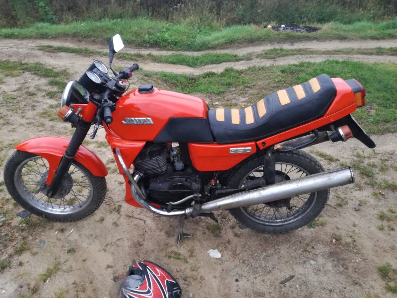 Ява мотоцикл 90-х