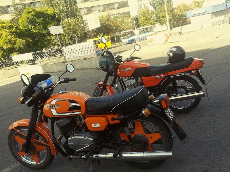 Ява мотоцикл 90-х