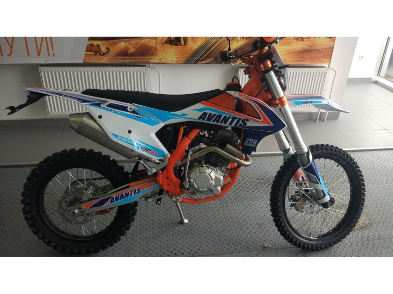 Кроссовый мотоцикл 250 кубов Авантис