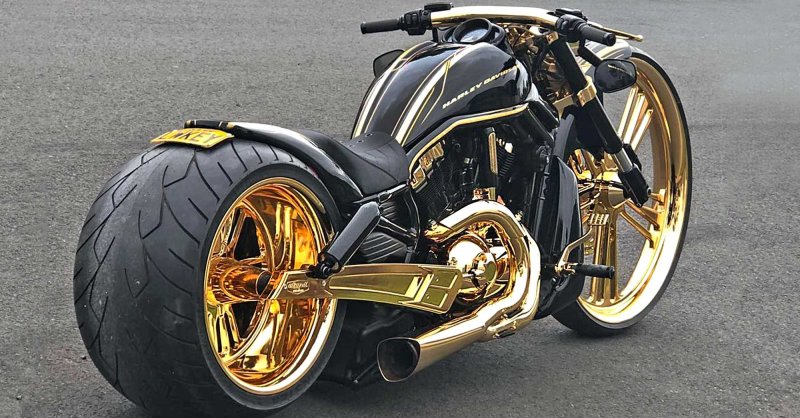 Харлей Дэвидсон v-Rod кастом