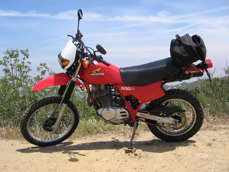 Honda 550 эндуро