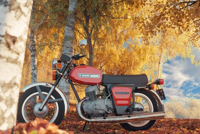 Советский мотоцикл ИЖ Юпитер 5