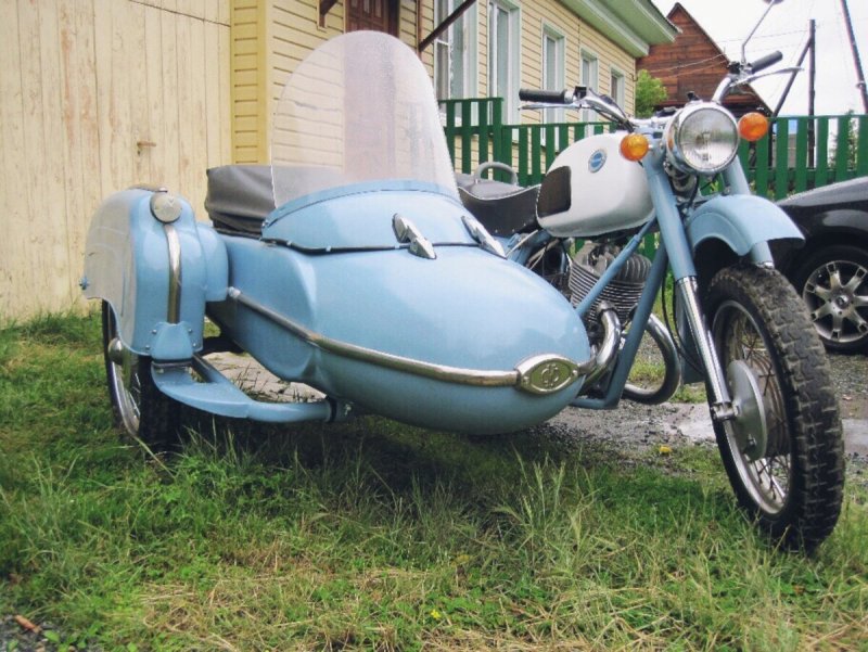 ИЖ Планета 3 с коляской