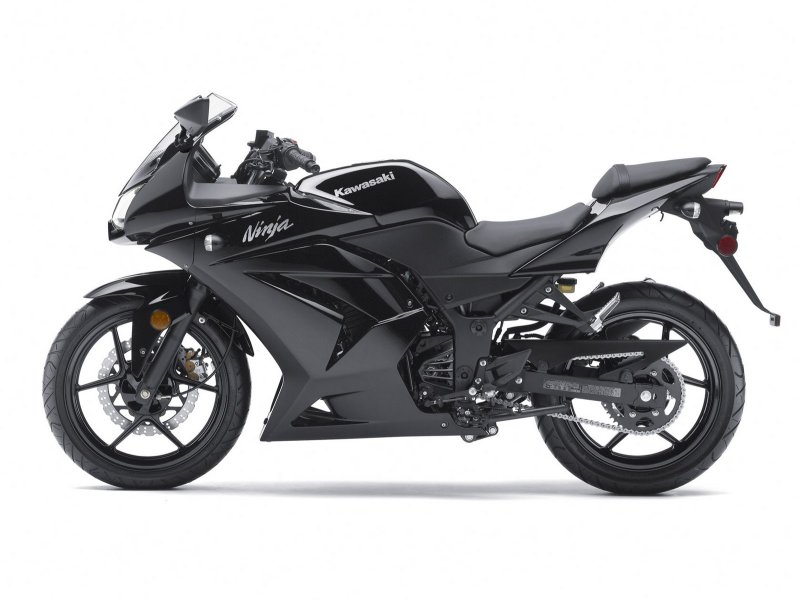 Kawasaki Ninja 250r черный