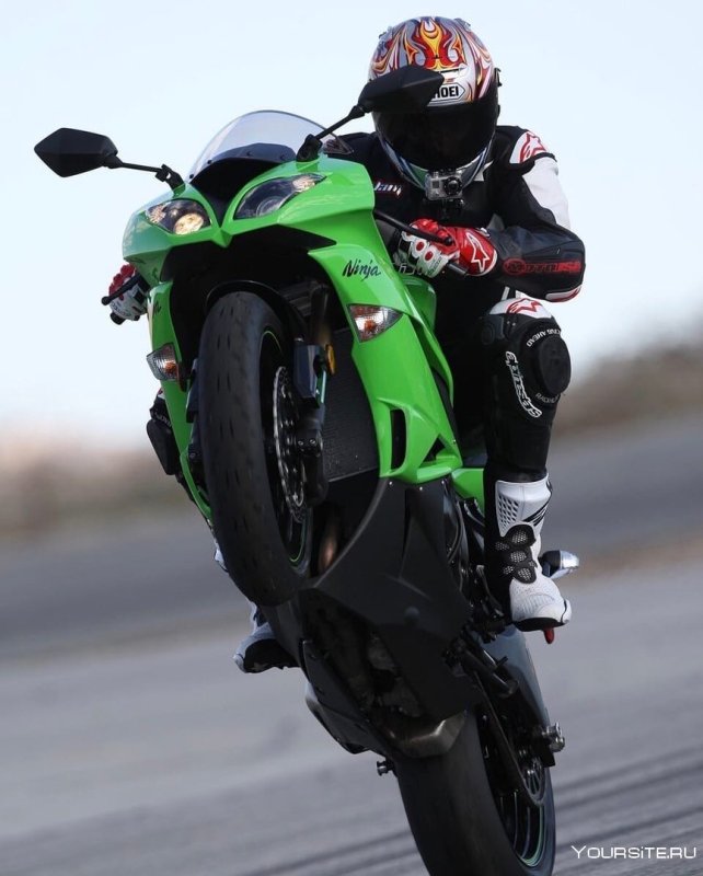 Kawasaki zx6r 2007 Вилли
