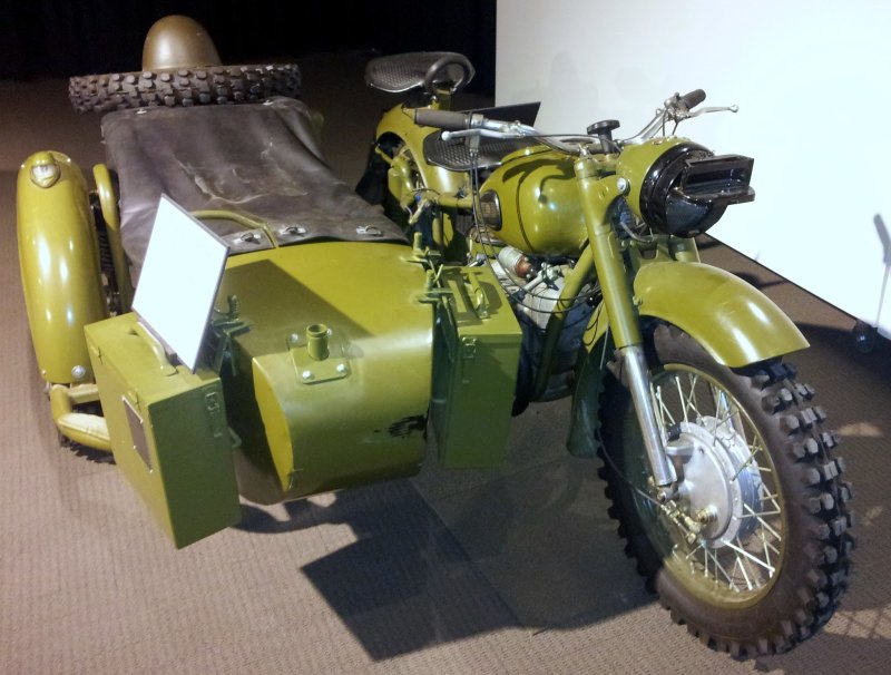 Урал к 700 мотоцикл военный