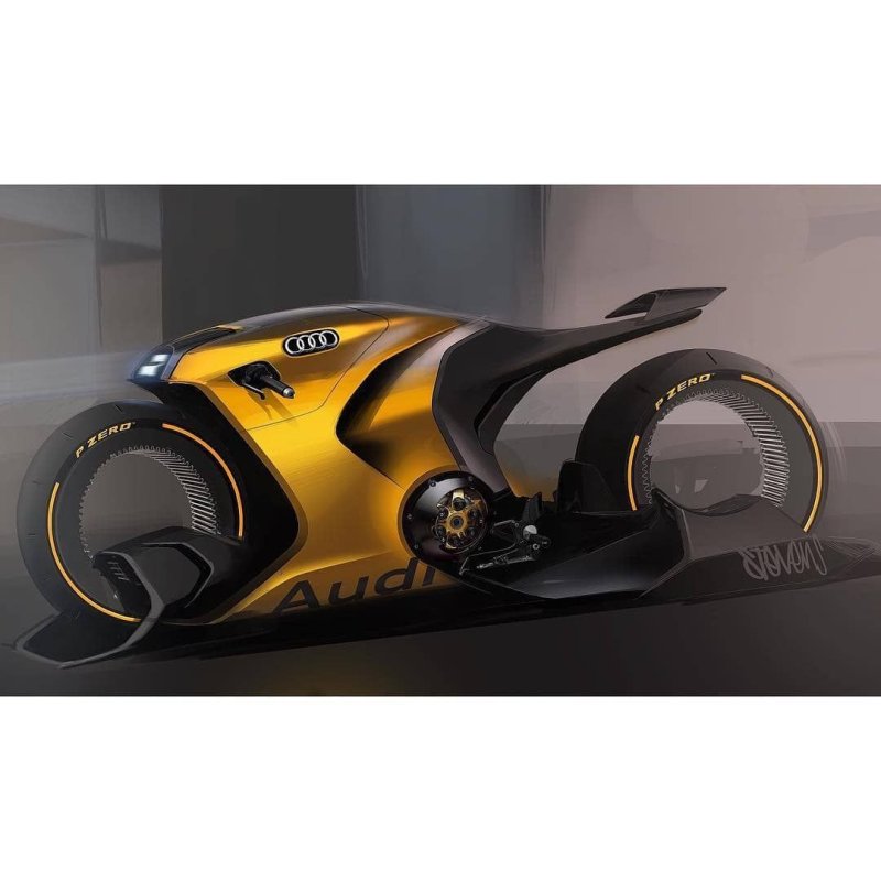 Мотоцикл Ауди будущего