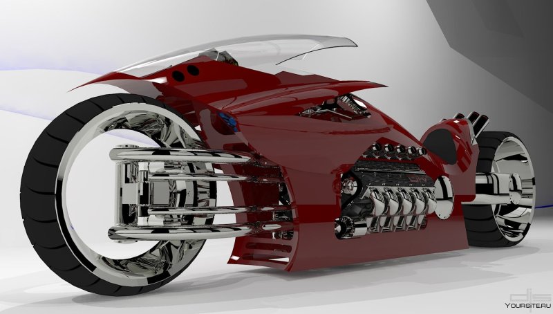 Мотоцикл Ламборджини будущего