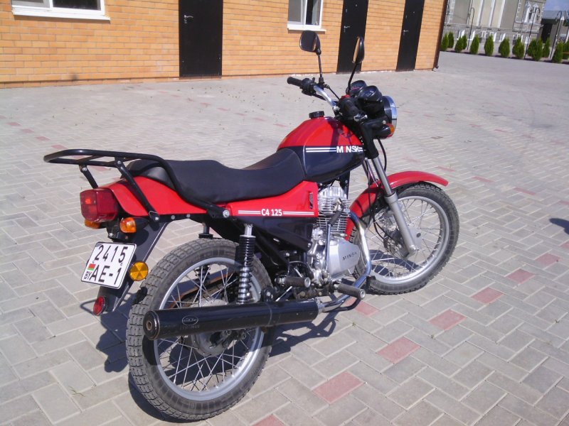 Минск Лидер 125 красный