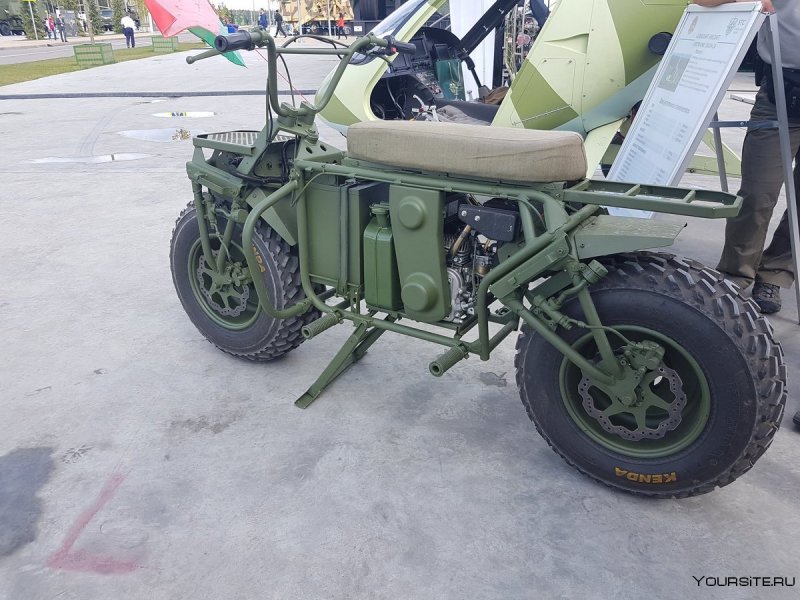 Электрический полноприводный мотоцикл белорусский