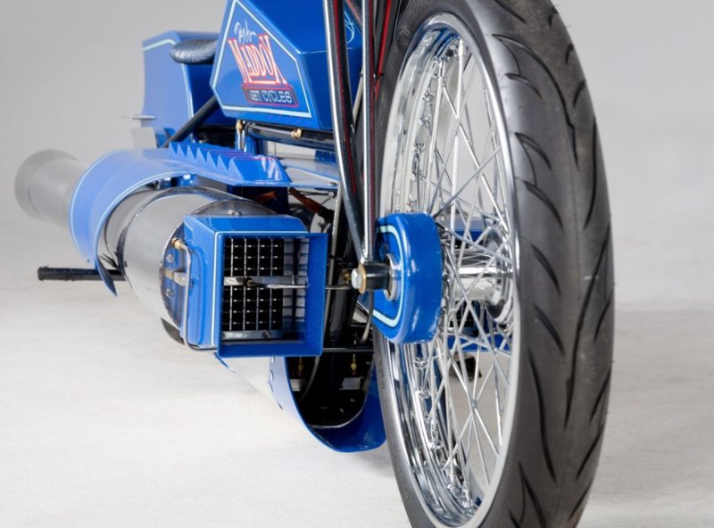 Мотоцикл с реактивным двигателем