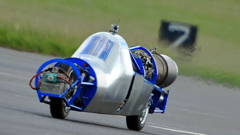 Мотоцикл с газотурбинным двигателем