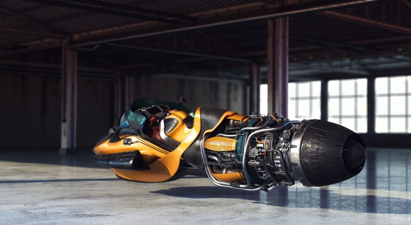 Реактивный Ховербайк