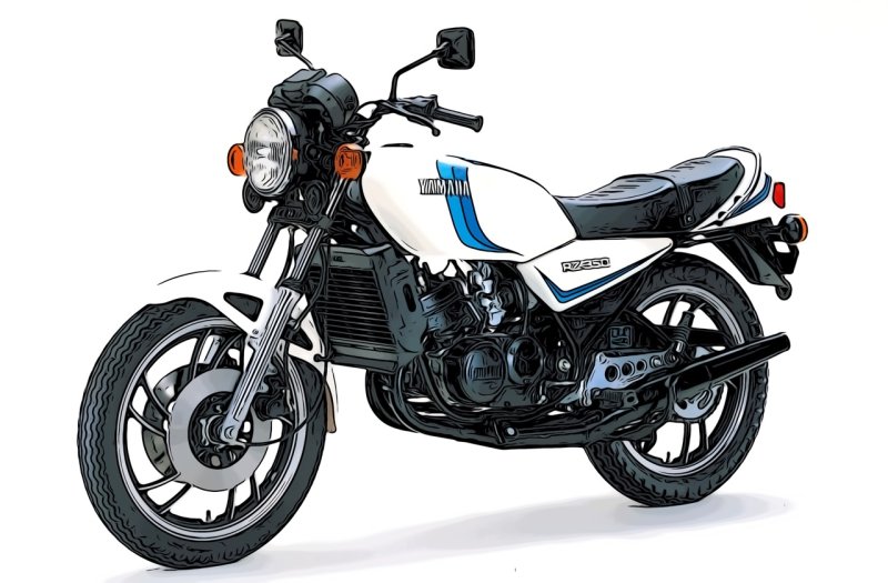Мотоцикл Yamaha rz350