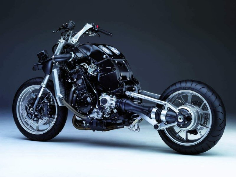 Кавасаки на кардане