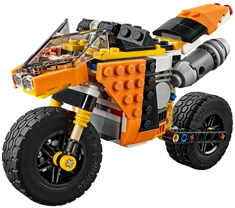 LEGO creator 31059 жёлтый мотоцикл